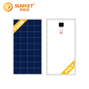 Поликристаллическая солнечная панель мощностью 120 Вт с полными сертификатами